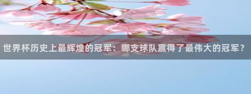 世界杯亚洲区预选赛：世界杯历史上最辉煌的冠军：哪支球队赢得了最伟大的冠军？