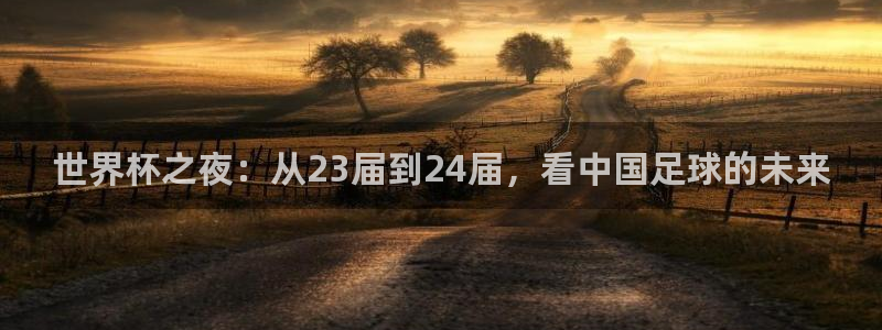 2026世界杯小组赛赛程时间表：世界杯之夜：从23届到24届，看中国足球的未来